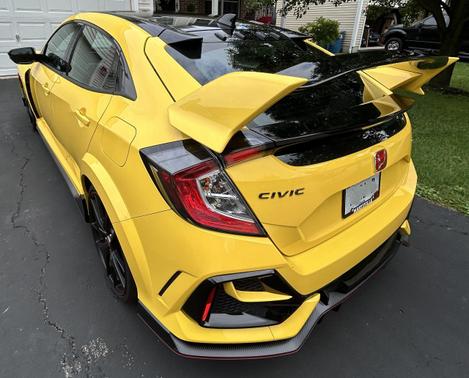 Yellow 2021 Honda Civic Type R Limited Edition