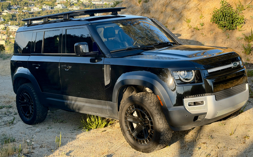 Black 2021 Land Rover Defender SE
