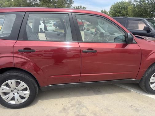 Red 2010 Subaru Forester 2.5 X