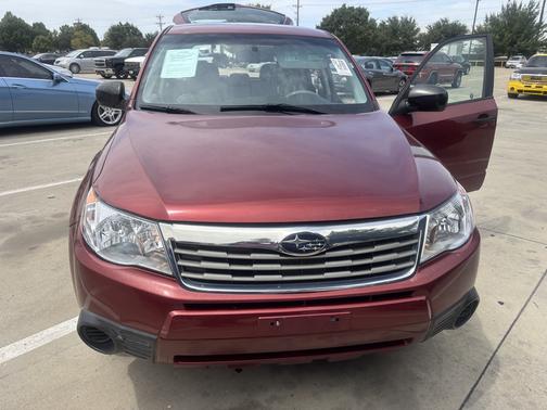 Red 2010 Subaru Forester 2.5 X