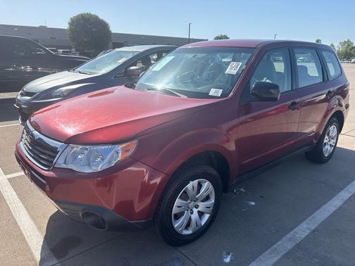 Red 2010 Subaru Forester 2.5 X