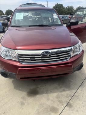 Red 2010 Subaru Forester 2.5 X