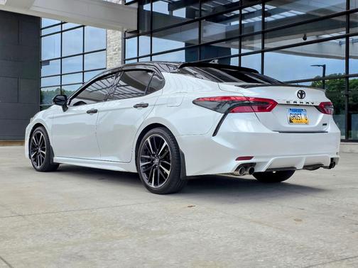 White 2020 Toyota Camry XSE