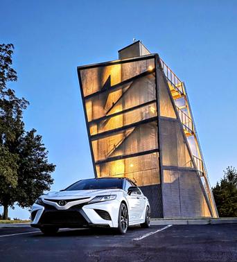 White 2020 Toyota Camry XSE