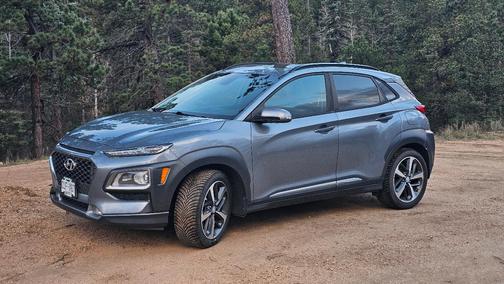 Blue 2021 Hyundai KONA Limited
