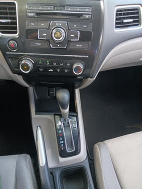 Silver 2013 Honda Civic LX