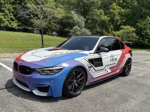 White 2018 BMW M3 Base