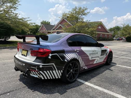 White 2018 BMW M3 Base