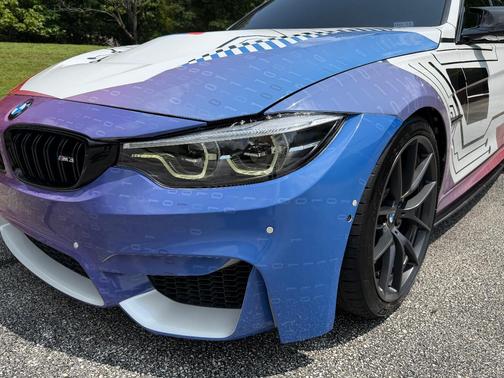White 2018 BMW M3 Base
