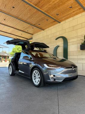 Gray 2020 Tesla Model X Long Range