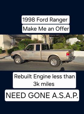 1998 Ford Ranger XLT SuperCab