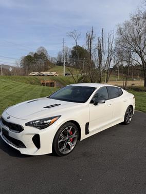 White 2019 Kia Stinger GT