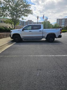 Silver 2022 Chevrolet Silverado 1500 Limited LT Trail Boss