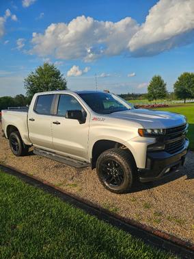 Silver 2022 Chevrolet Silverado 1500 Limited LT Trail Boss