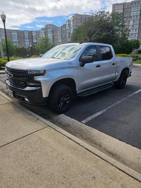 Silver 2022 Chevrolet Silverado 1500 Limited LT Trail Boss