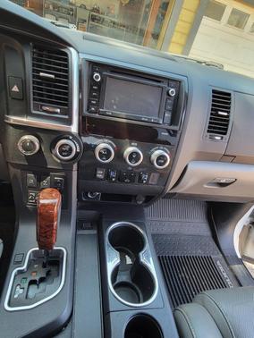 White 2018 Toyota Sequoia Platinum