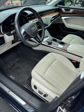 Blue 2023 Audi A6 55 Prestige