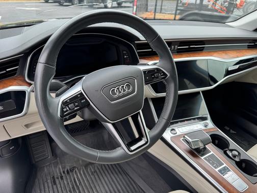 Blue 2023 Audi A6 55 Prestige