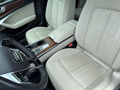 Blue 2023 Audi A6 55 Prestige