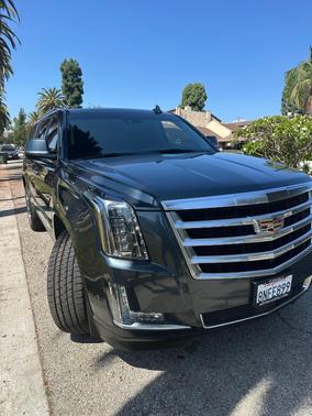 Gray 2019 Cadillac Escalade ESV Premium Luxury