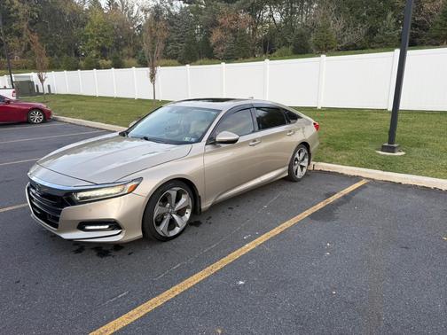Beige 2019 Honda Accord Touring 2.0T