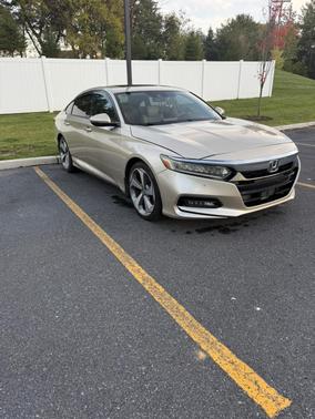 Beige 2019 Honda Accord Touring 2.0T