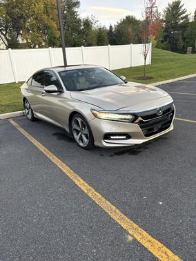 Beige 2019 Honda Accord Touring 2.0T