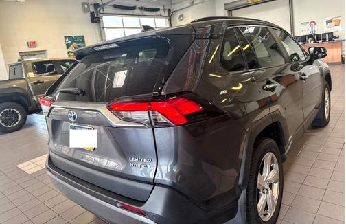 Gray 2020 Toyota RAV4 Hybrid Limited