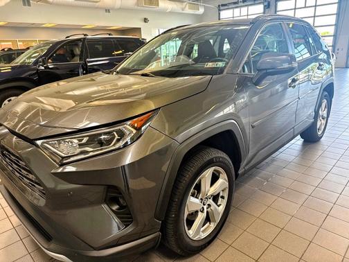 Gray 2020 Toyota RAV4 Hybrid Limited