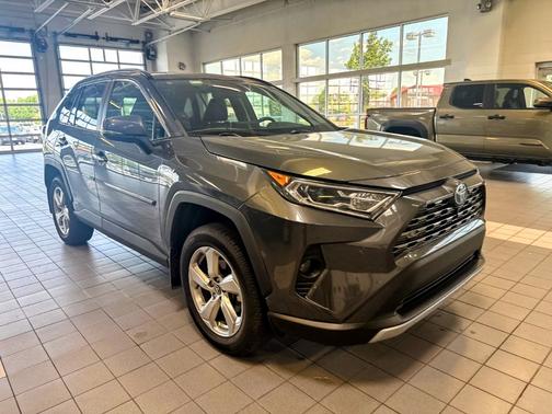 Gray 2020 Toyota RAV4 Hybrid Limited