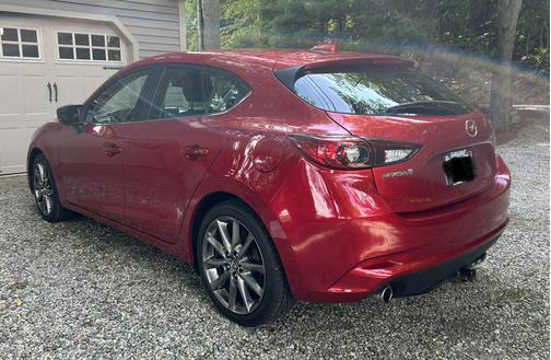 Red 2018 Mazda Mazda3 Touring