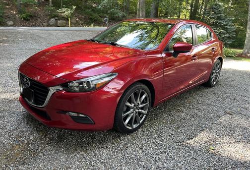 Red 2018 Mazda Mazda3 Touring