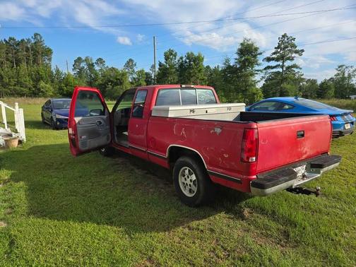Red 1996 Chevrolet 1500 Extended Cab