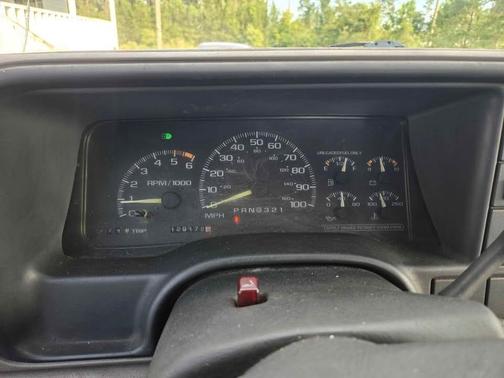 Red 1996 Chevrolet 1500 Extended Cab