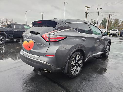 Gray 2017 Nissan Murano Platinum
