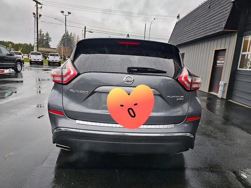 Gray 2017 Nissan Murano Platinum