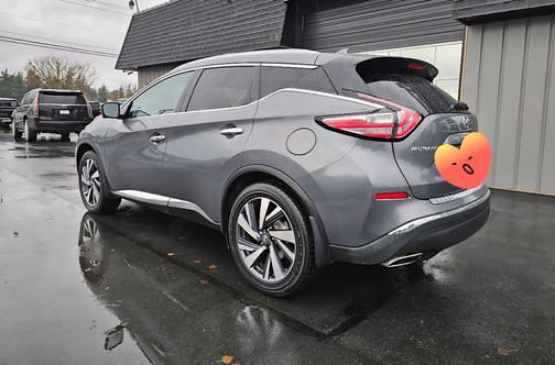 Gray 2017 Nissan Murano Platinum