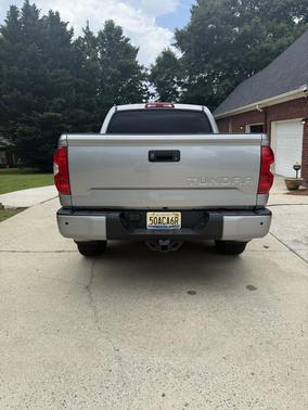 Silver 2019 Toyota Tundra Platinum