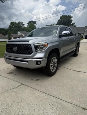 Silver 2019 Toyota Tundra Platinum