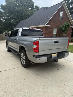 Silver 2019 Toyota Tundra Platinum
