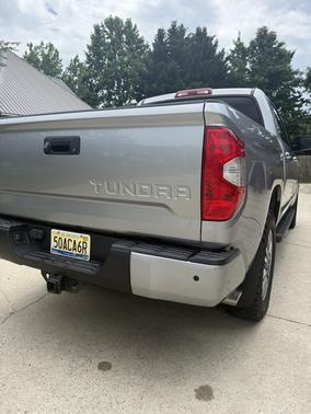 Silver 2019 Toyota Tundra Platinum