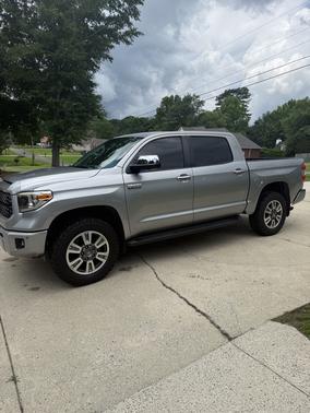 Silver 2019 Toyota Tundra Platinum