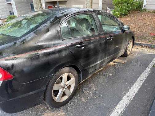 Black 2009 Honda Civic LX