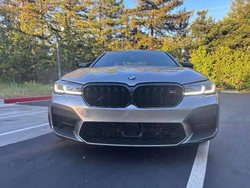 Silver 2021 BMW M5 Base