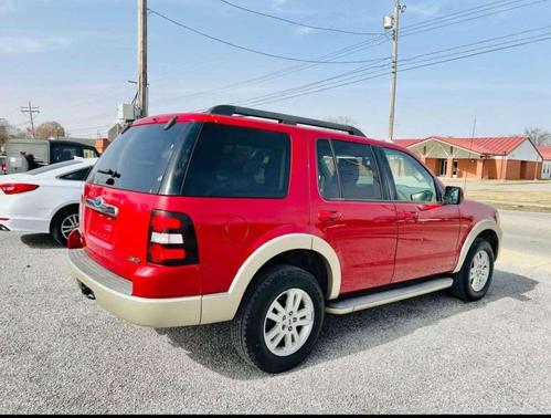 Red 2010 Ford Explorer Eddie Bauer