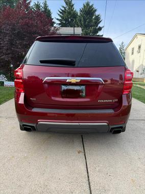 Red 2016 Chevrolet Equinox LTZ