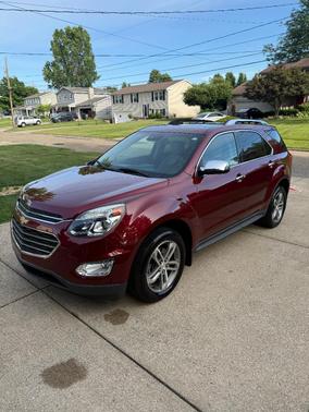 Red 2016 Chevrolet Equinox LTZ