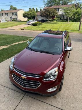 Red 2016 Chevrolet Equinox LTZ