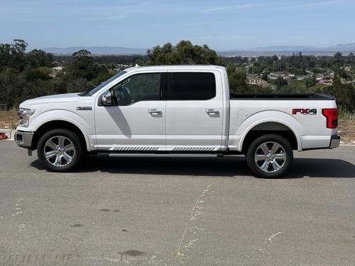 White 2018 Ford F-150 Lariat