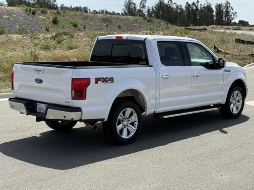 White 2018 Ford F-150 Lariat